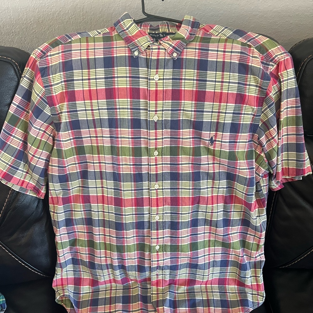 Men’s Tall Polo Brand Dress Shirt
